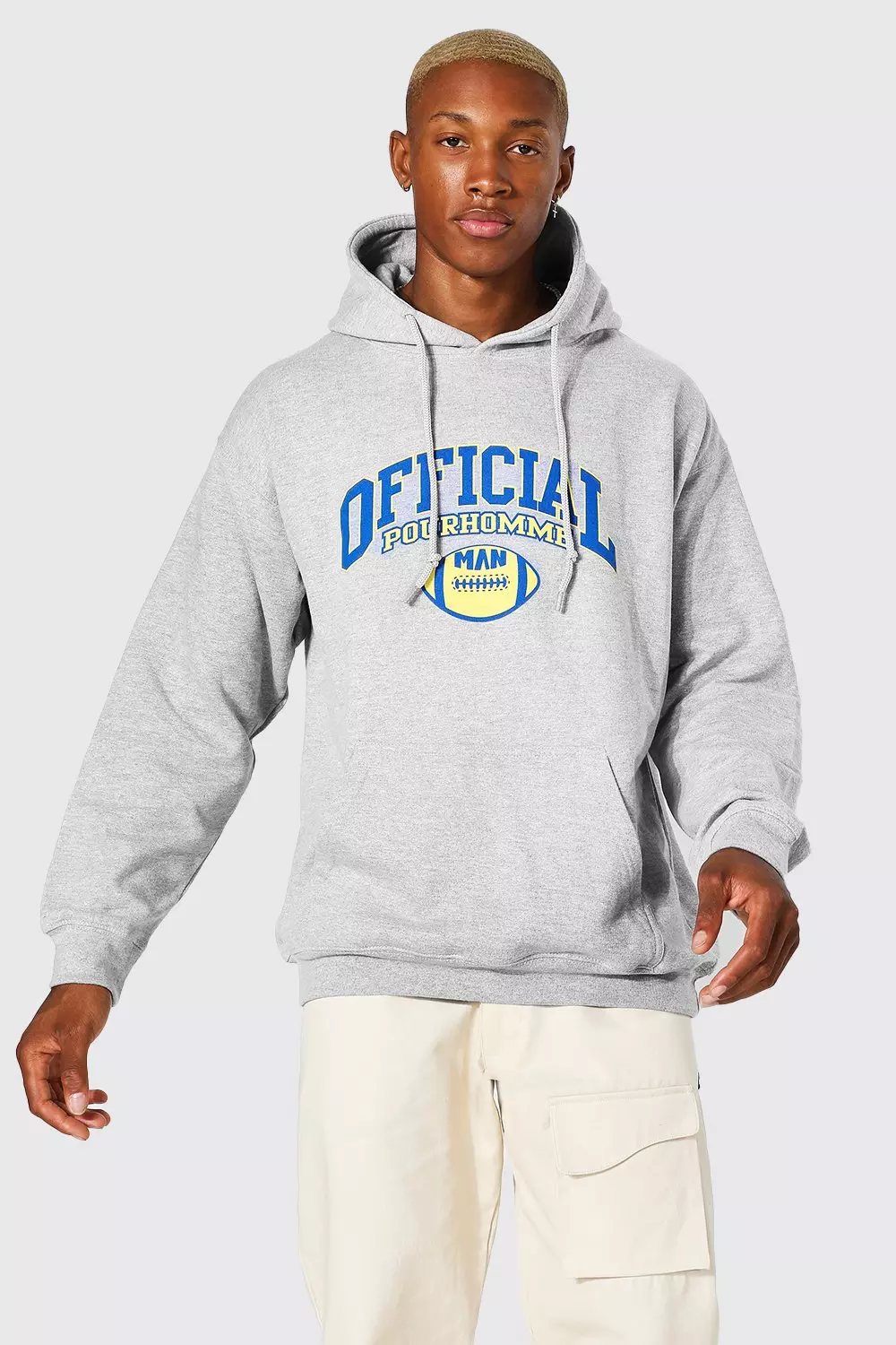 Oversized on sale college hoodie